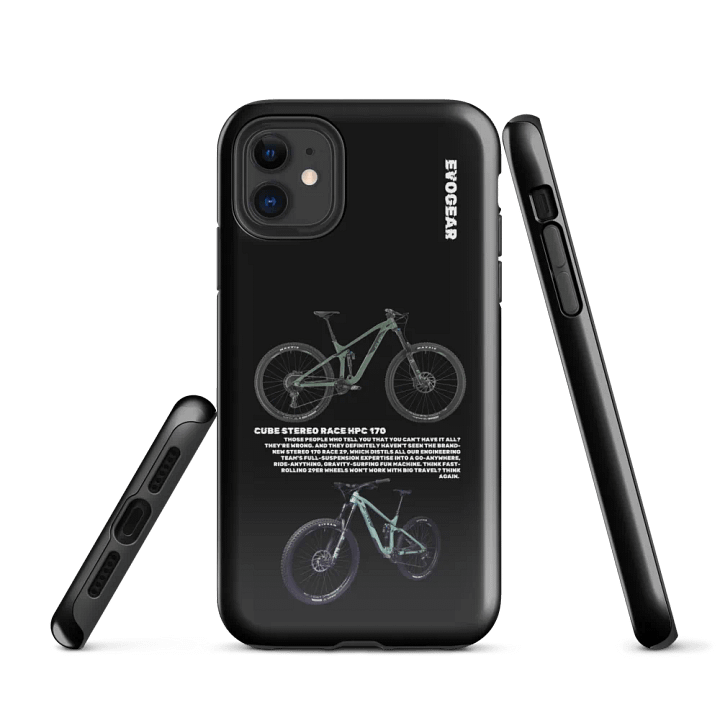 Black Stereo Race HPC 170 iPhone Case product image (1)