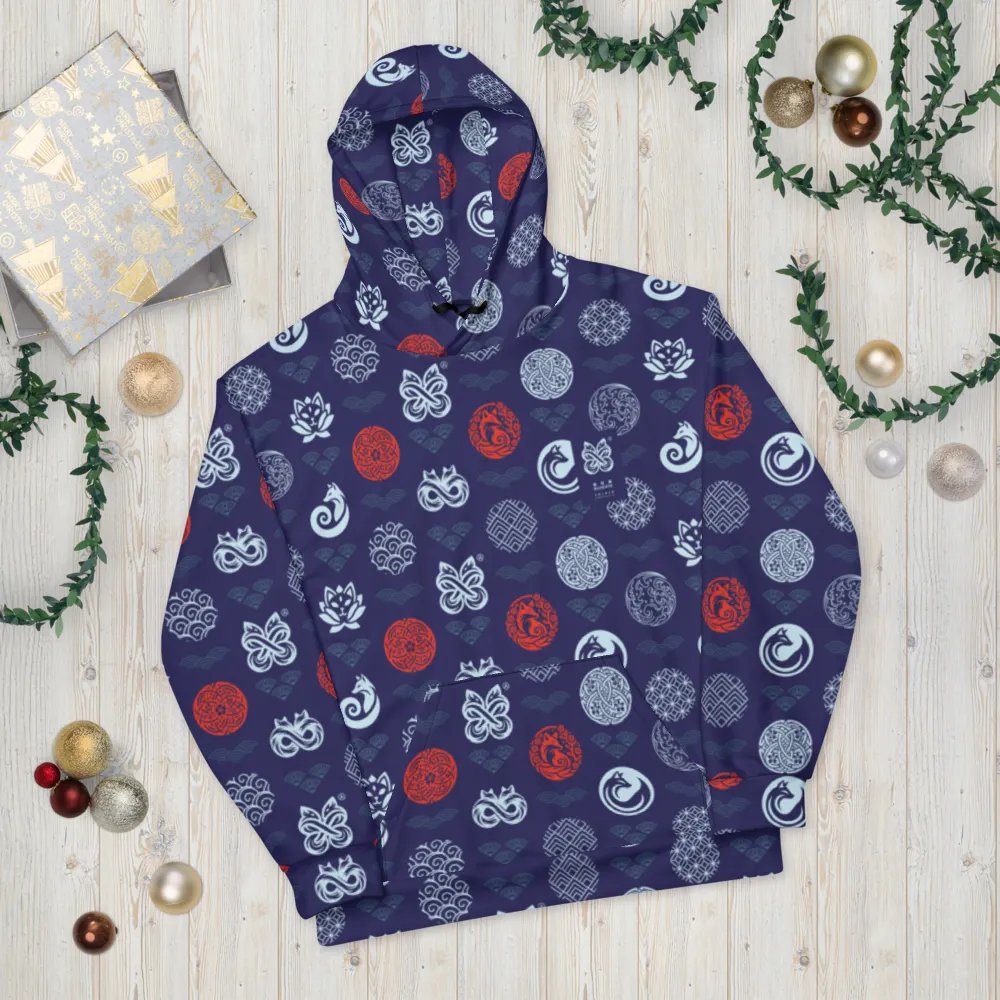 Mythical Motifs Unisex Hoodie A product image (10)