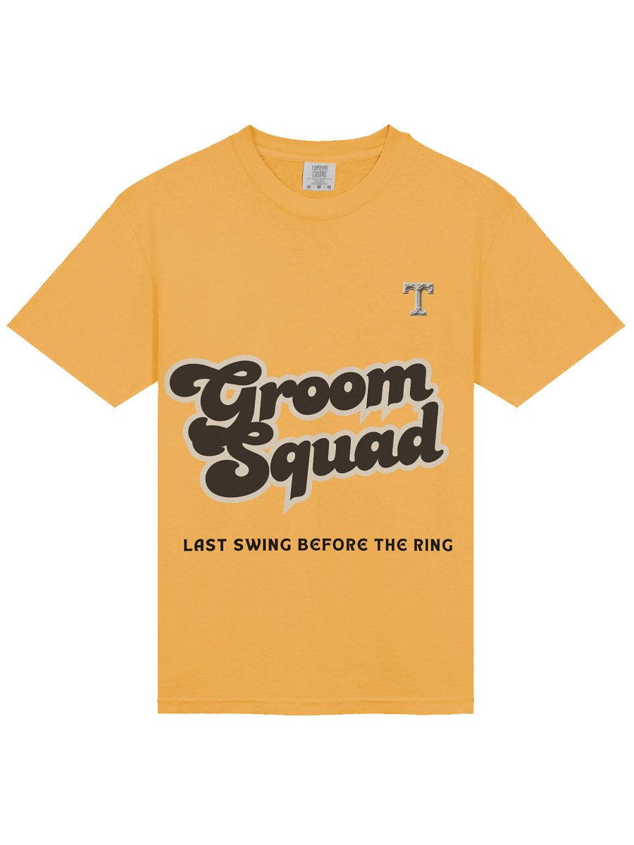 Groom Squad Comfort Colors Tee product image (13)
