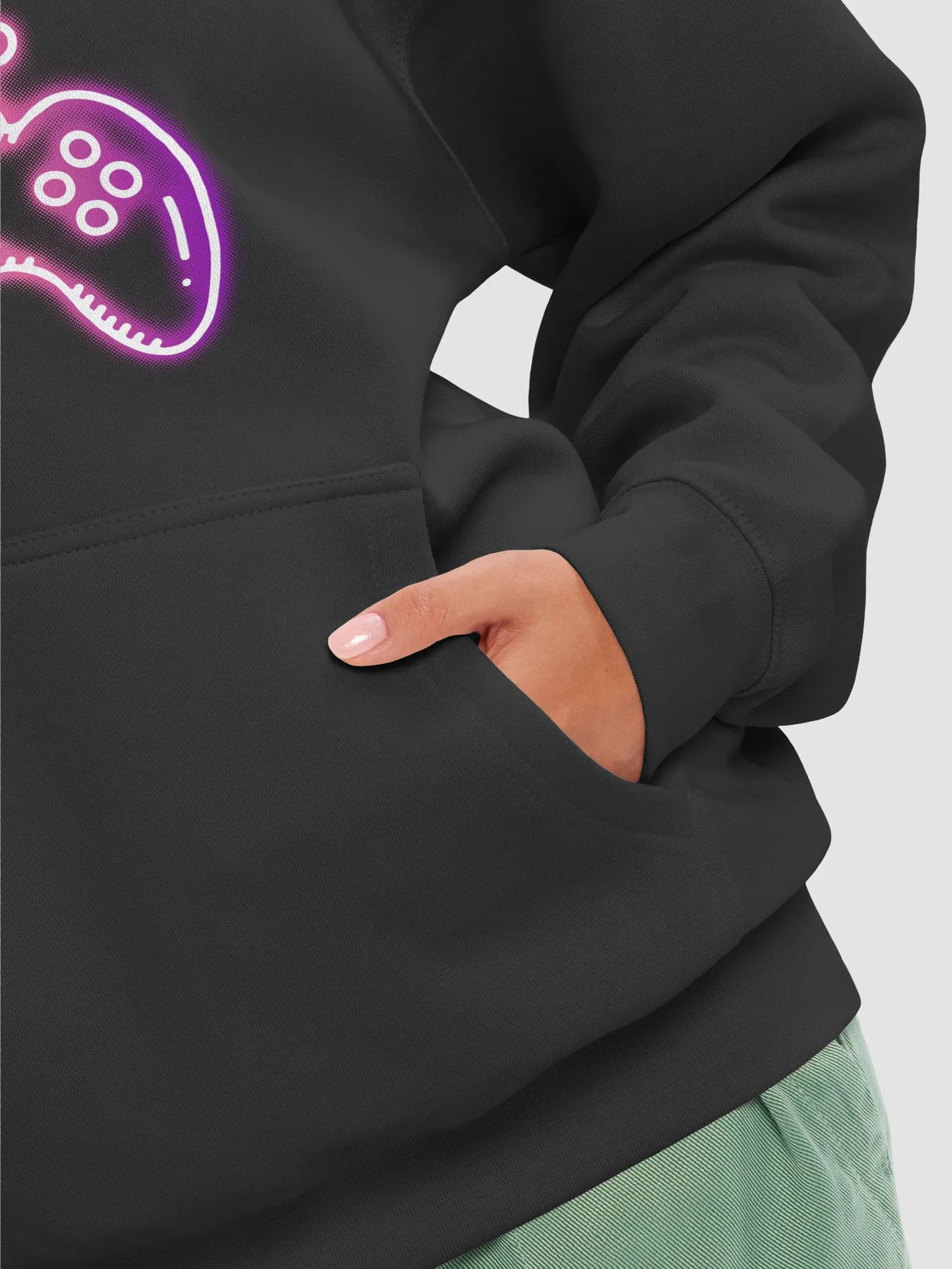 Gamer (Pink) Hoodie Female product image (39)