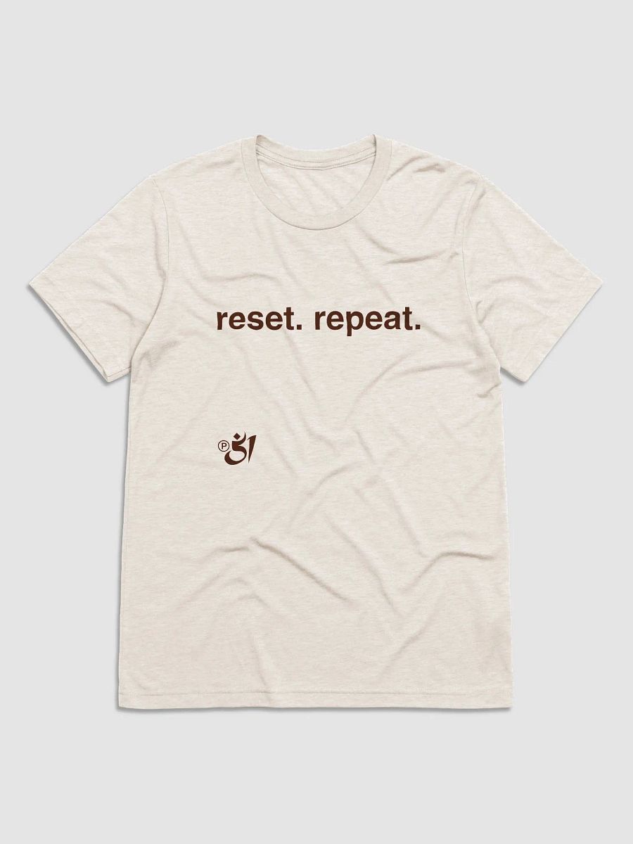 reset. repeat. tee product image (1)