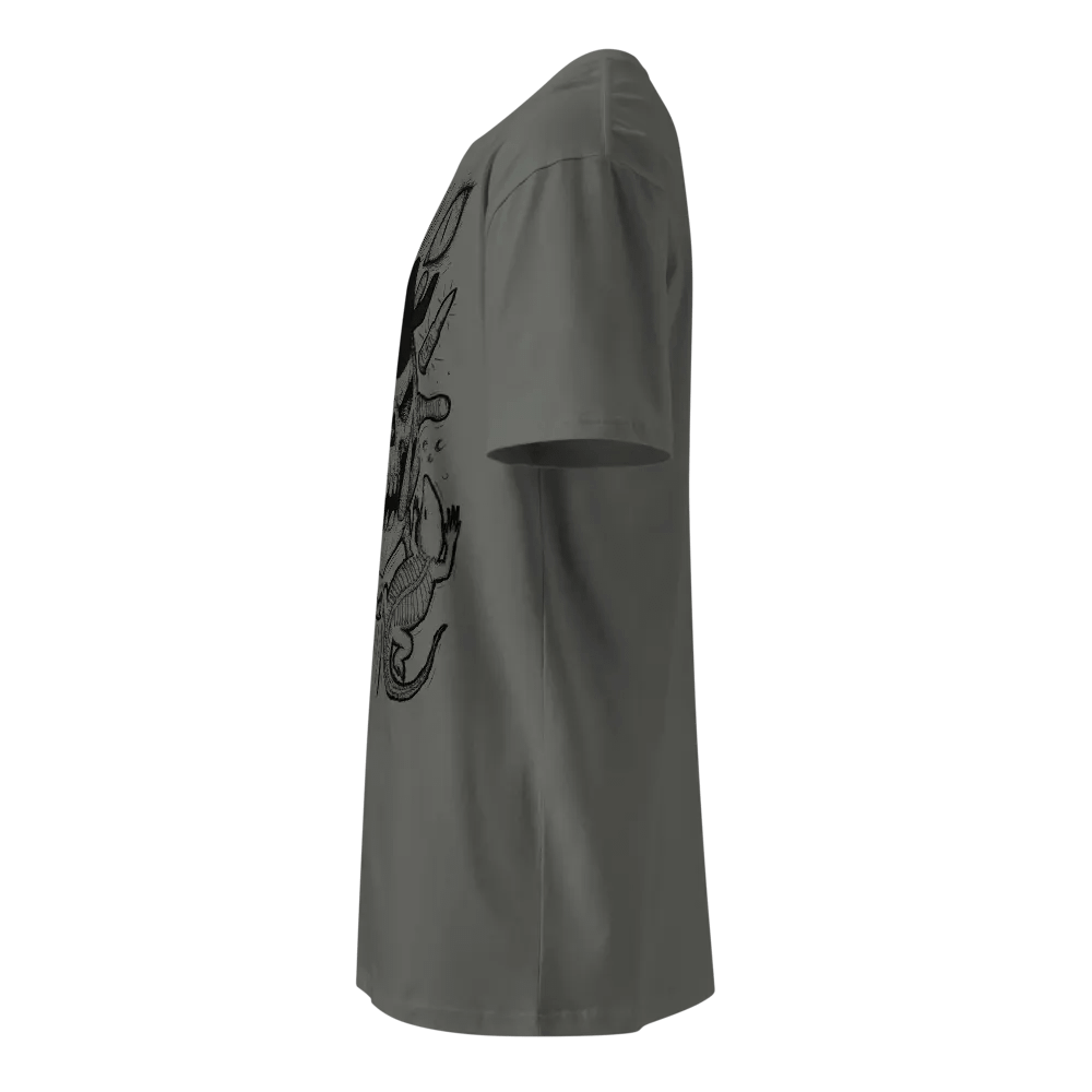 Bayou Pirate Unisex T-Shirt (Black) product image (5)