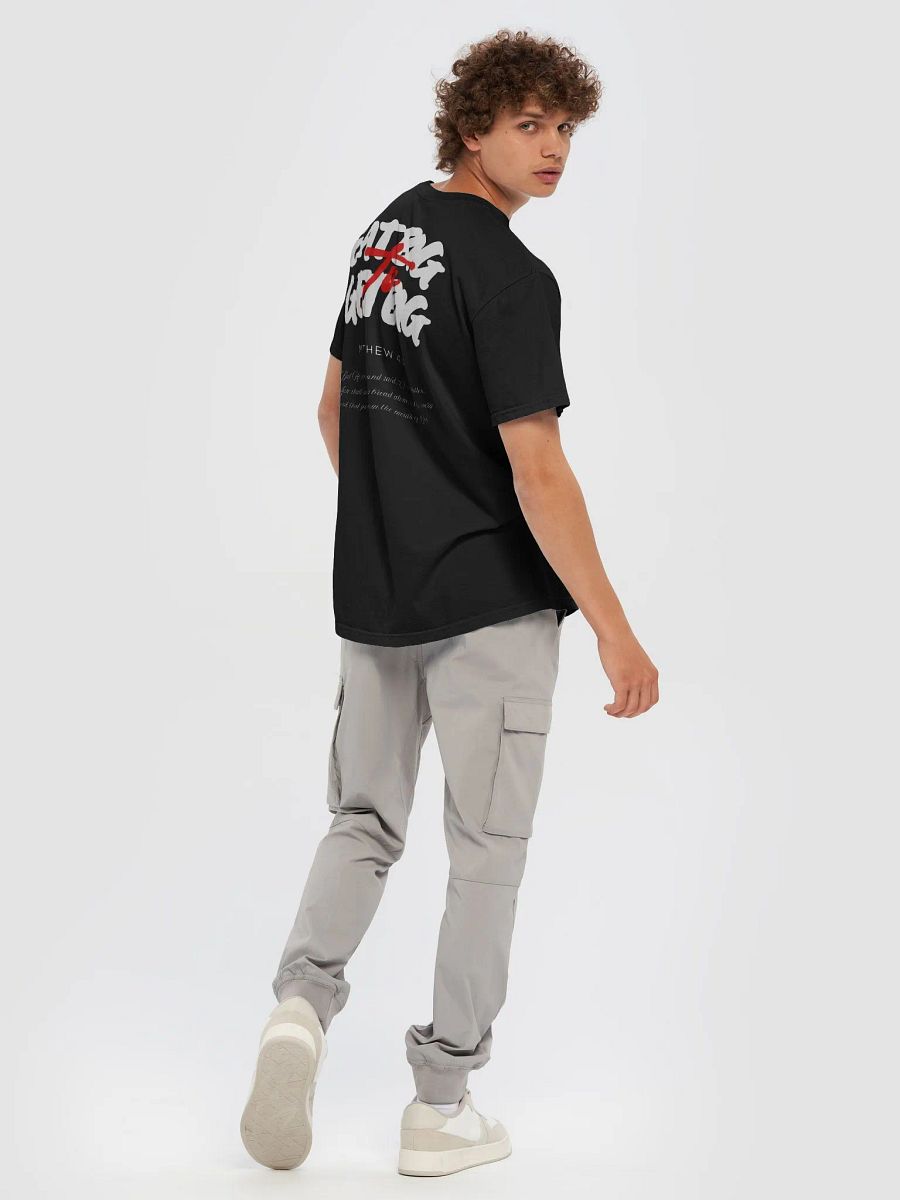 EAT BIG to GET BIG | Matthew 4:4 | Off White Text product image (8)