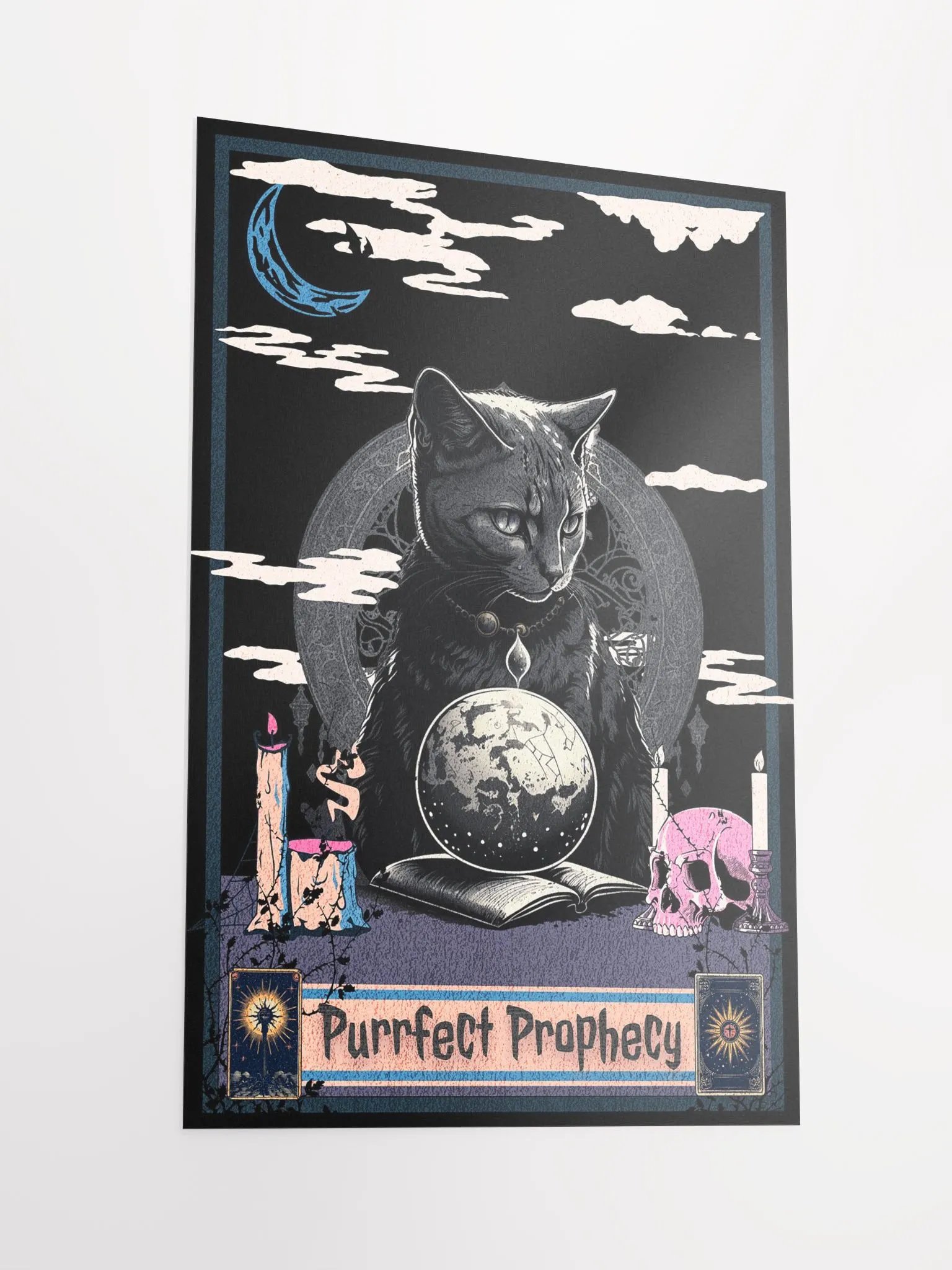Purrfect Prophecy Enhanced Matte Poster product image (5)