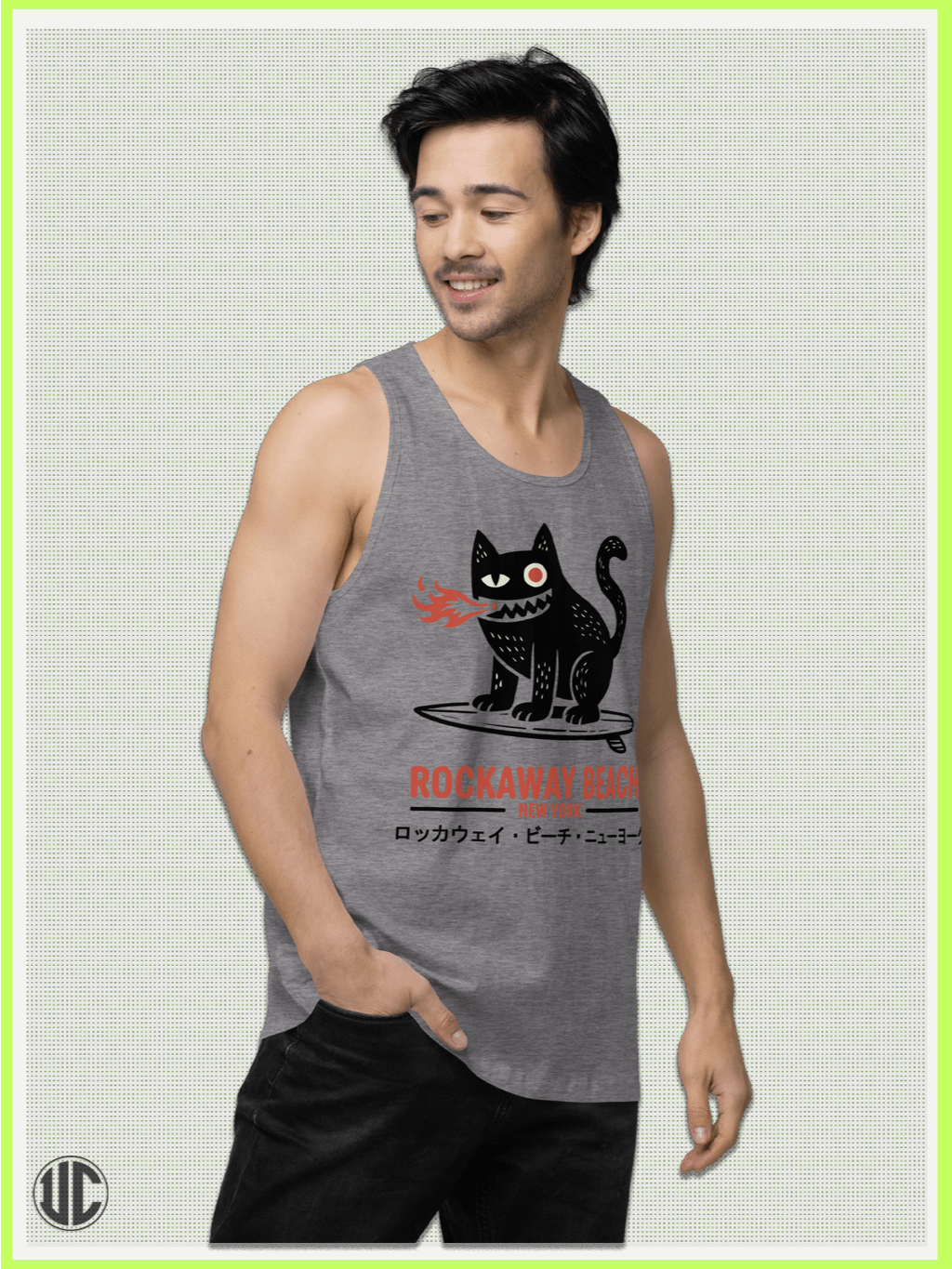 UnkoCon - Rockaway Beach NY Surfer Men's Tank Top product image (5)