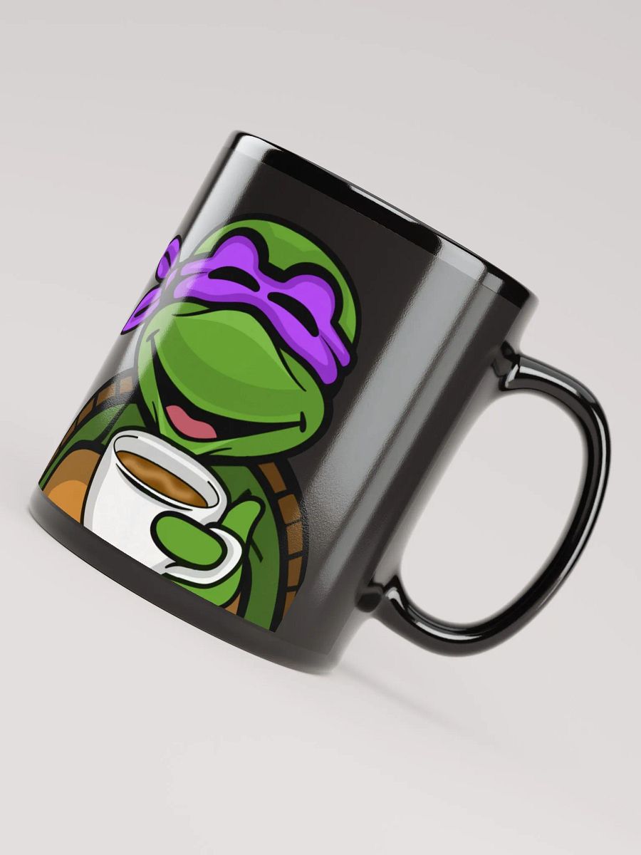 Donnie Coffee Black Glossy Mug product image (6)