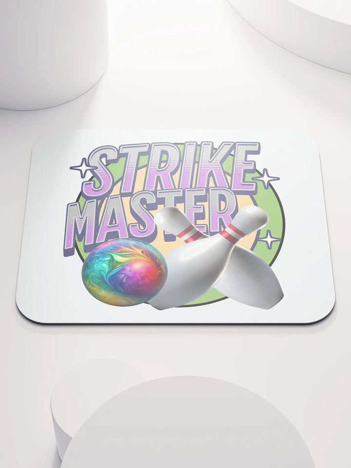 Strike Master Bowling Mouse Pad product image (1)