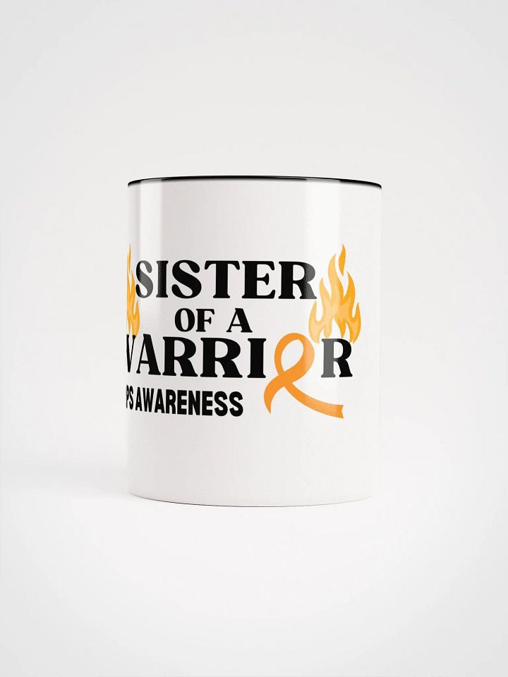SISTER of a Warrior CRPS Awareness Mug- Choose Your Color product image (1)