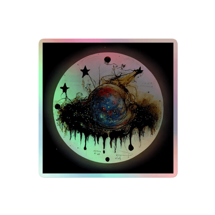 Cosmic Chaos Holographic Sticker Set product image (2)