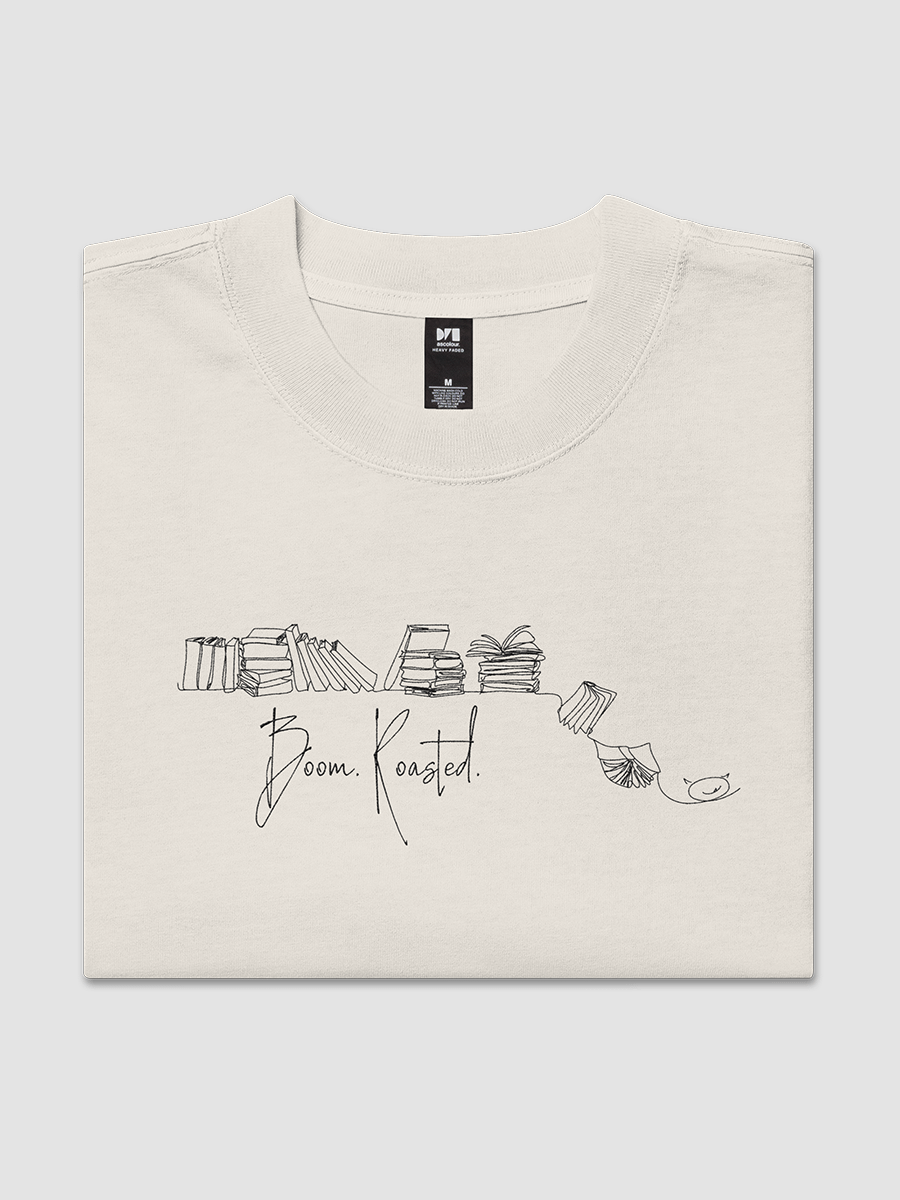 Bookshelf Roast Oversized Faded Tee product image (1)