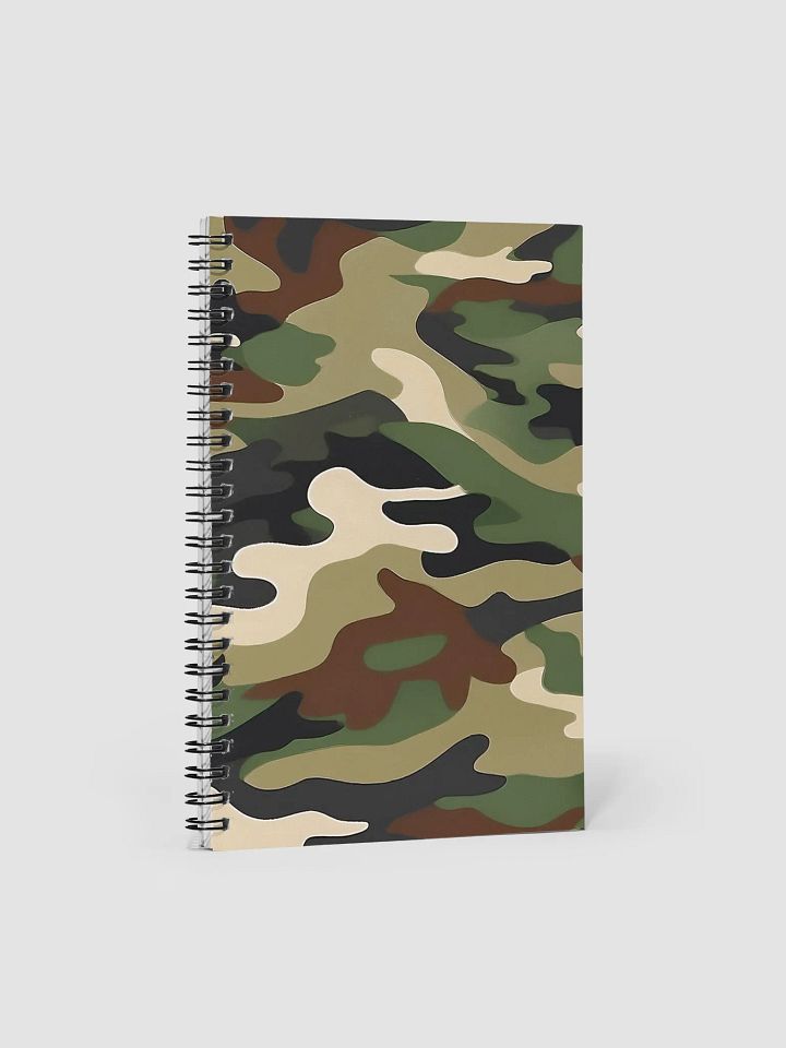 Spiral Notebook camo product image (1)