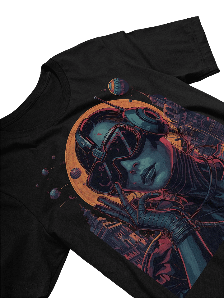 Synthwave City Drive Lightweight T-Shirt product image (2)