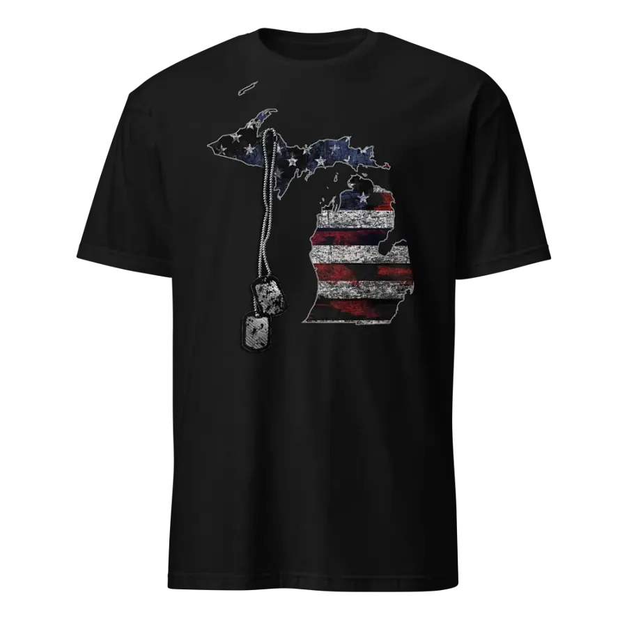 Michigan Veteran Dog Tags product image (1)
