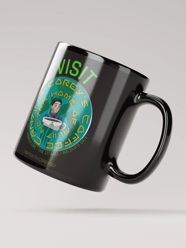 Visit Corey's Coffee Cantina mug - Black product image (3)