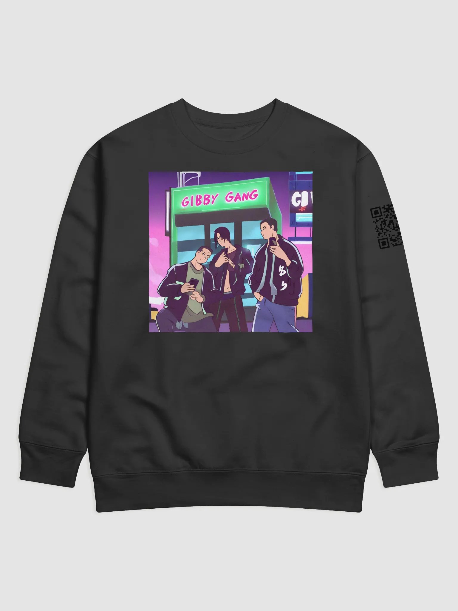 Qr Coded Gibby Gang Original Crew Neck product image (1)
