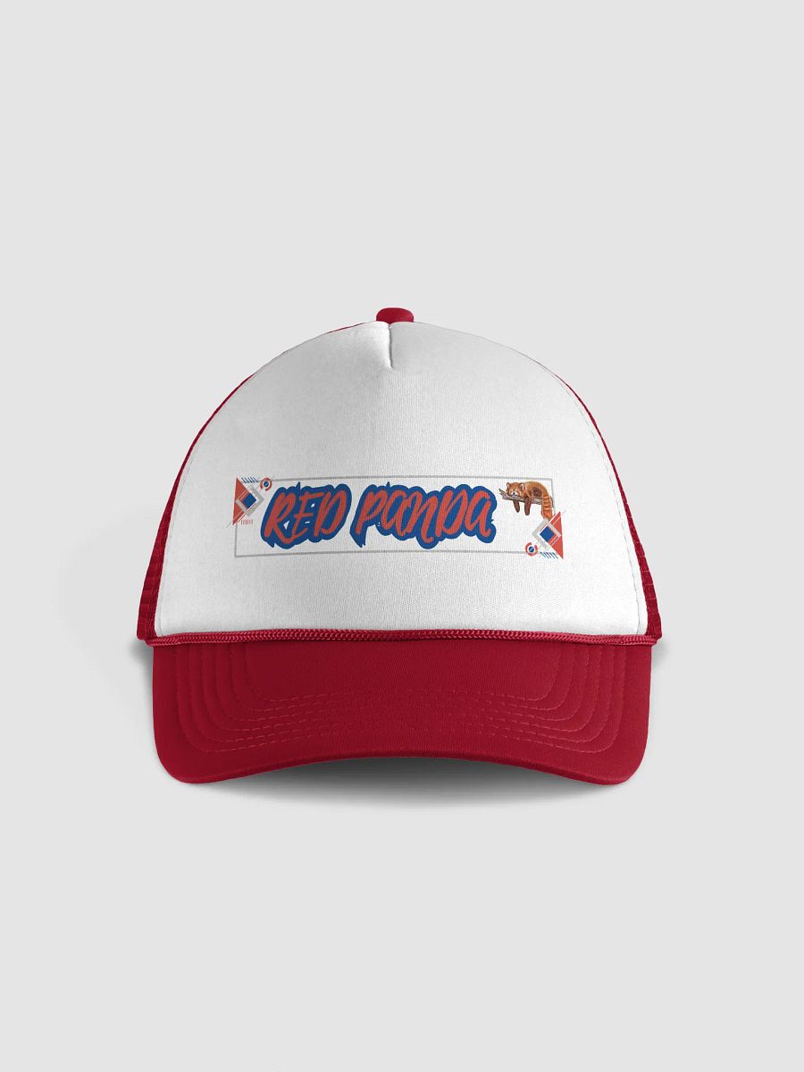 "Zzz" RED PANDA Foam Trucker Hat product image (1)