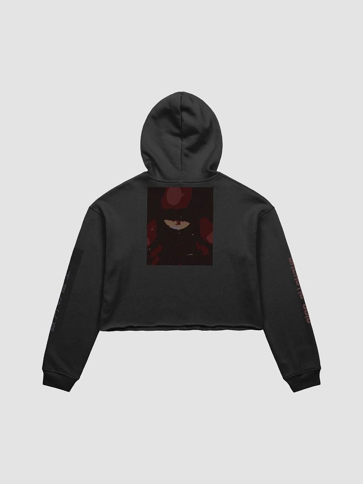 Galactic Void Fleece Crop Hoodie WOMANS product image (2)