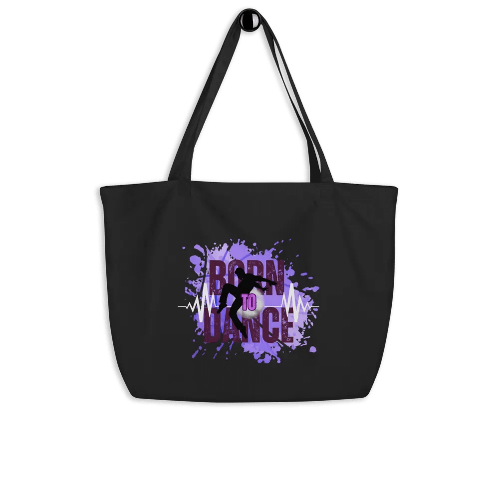 Born to Dance His Silhouette Rectangular Tote Bag product image (5)
