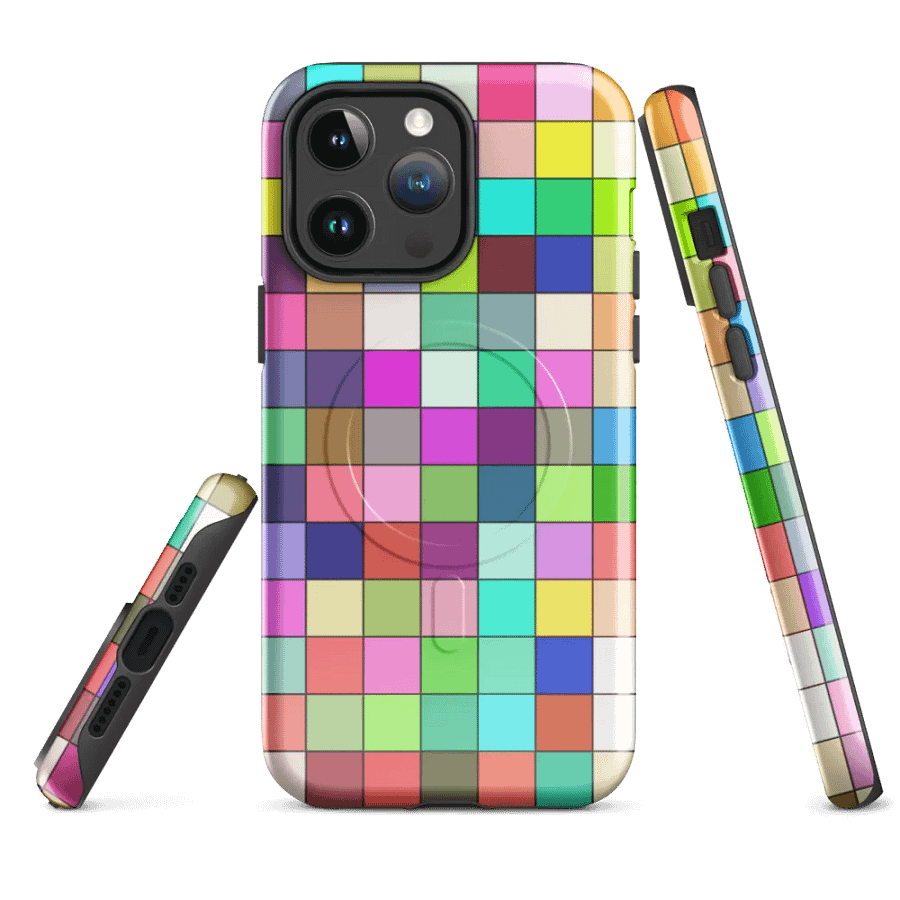 Colorful Squares - MagSafe® Tough Case for iPhone® product image (4)