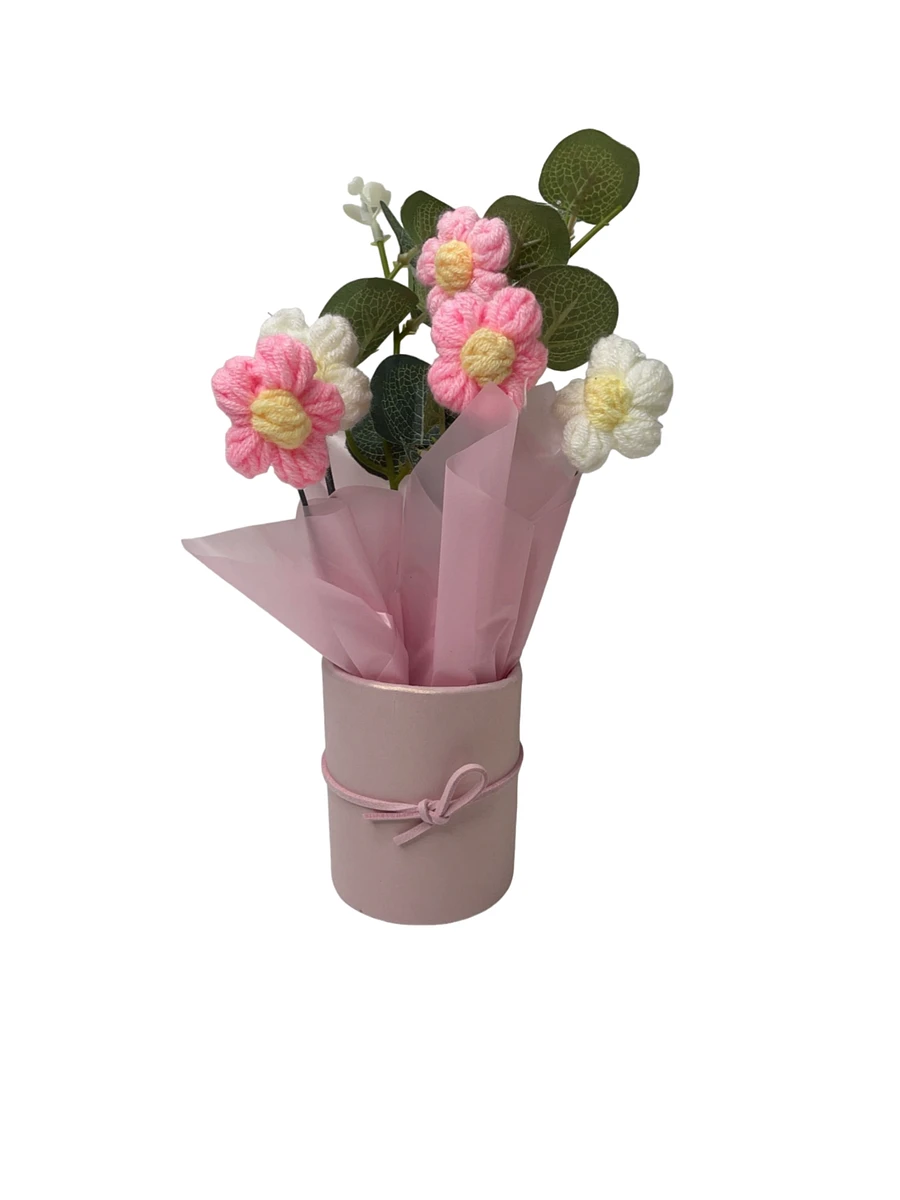 Crochet Flower Bucket product image (2)
