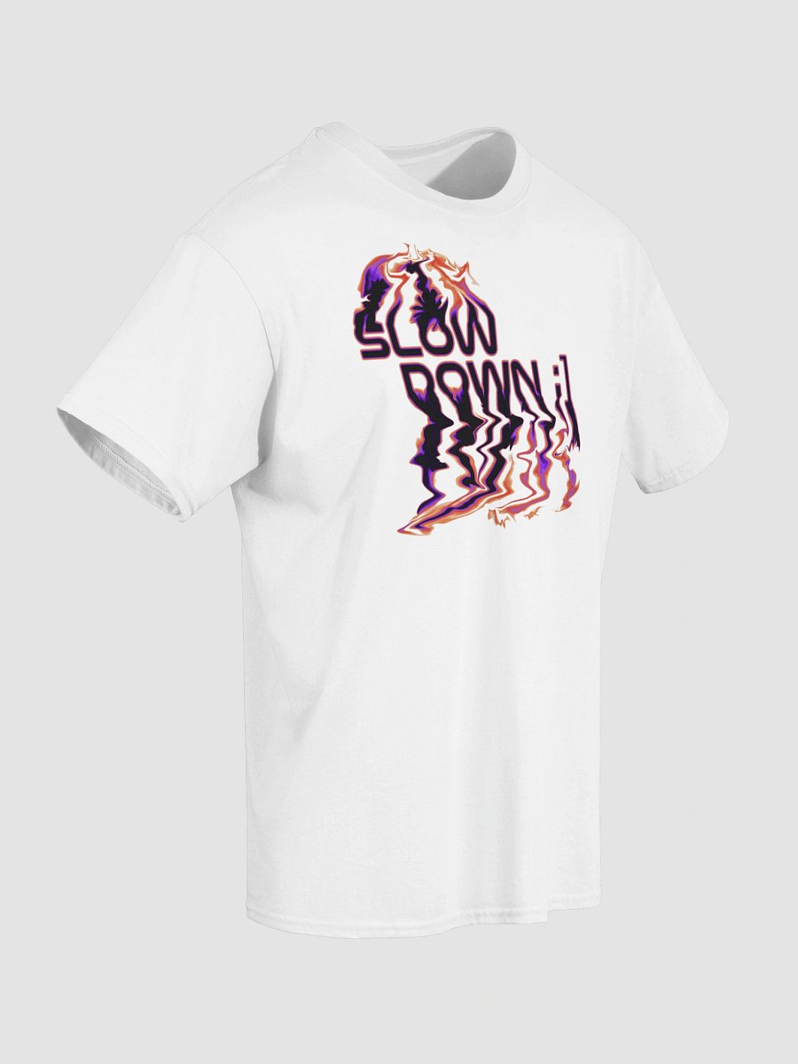'Slow Down' Distorted T-Shirt product image (8)