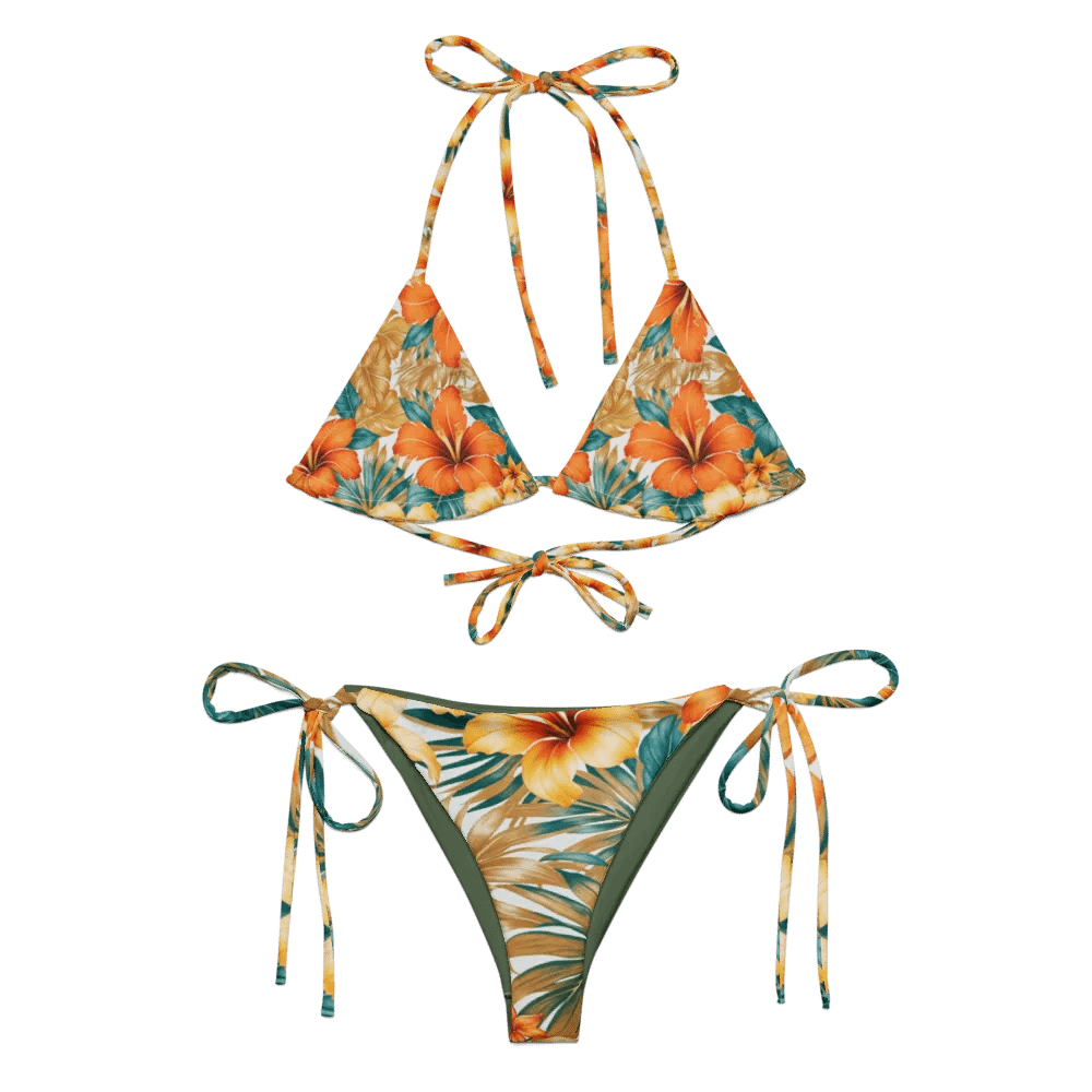 Hawaiin Blooms Recycled Bikini Set product image (12)