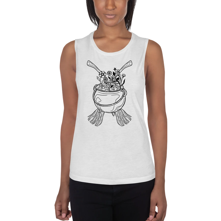 Henbane Coven Crest Bella+Canvas Women's Flowy Muscle Tank product image (47)