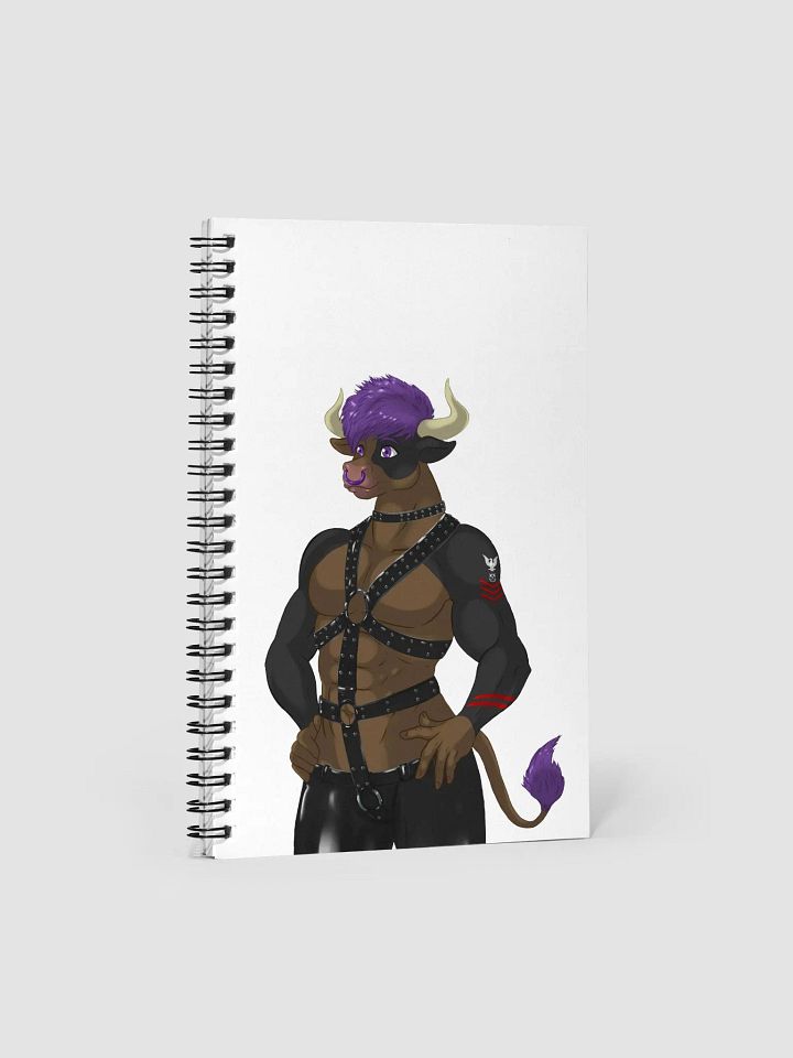 "Leather Daddy Yuuma" Spiral Notebook product image (1)