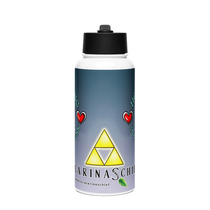 Healing In Progress Stainless Steel Water Bottle with a Straw Lid product image (1)