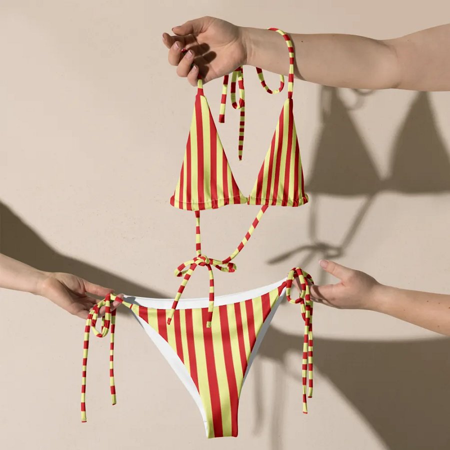 Sunshine Stripes Bikini Set product image (6)