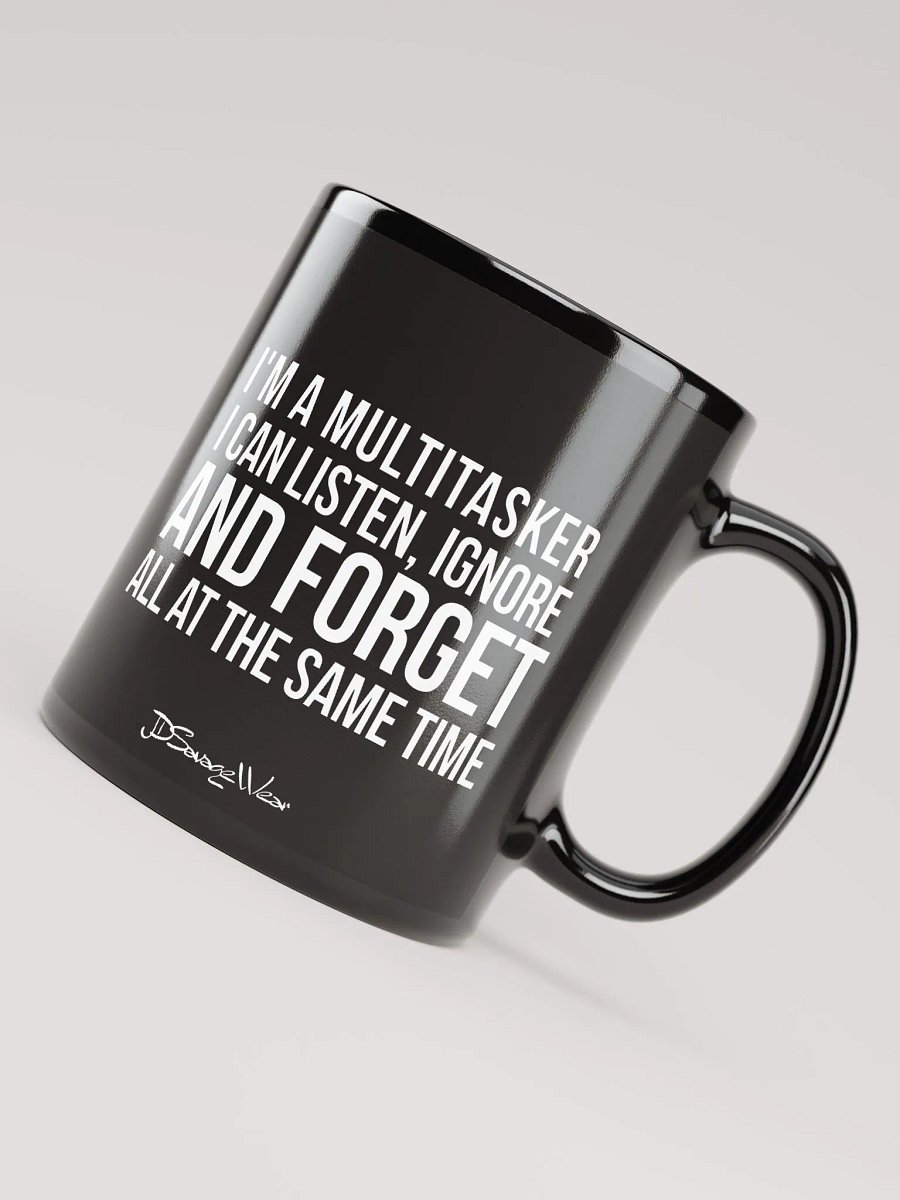 Multitasker Black Glossy Mug product image (8)
