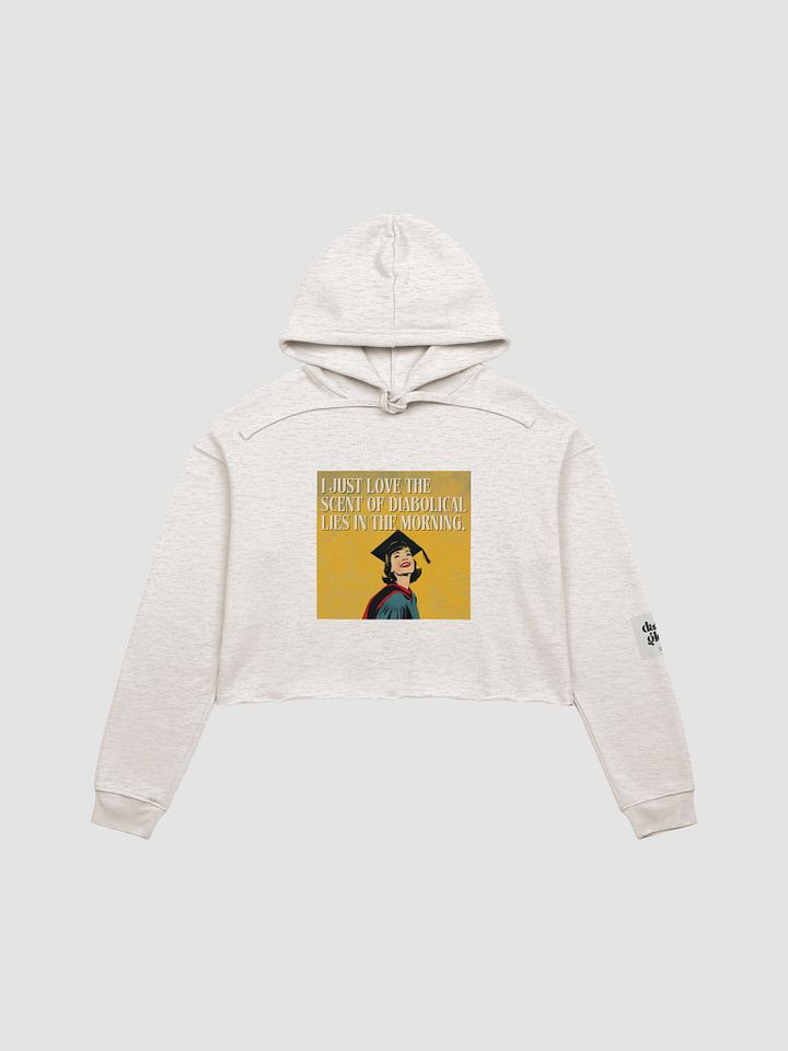 Diabolical Lies Cropped Hoodie 1 product image (1)
