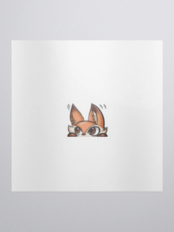 Foxxy Lurk Emote Sticker 1.5