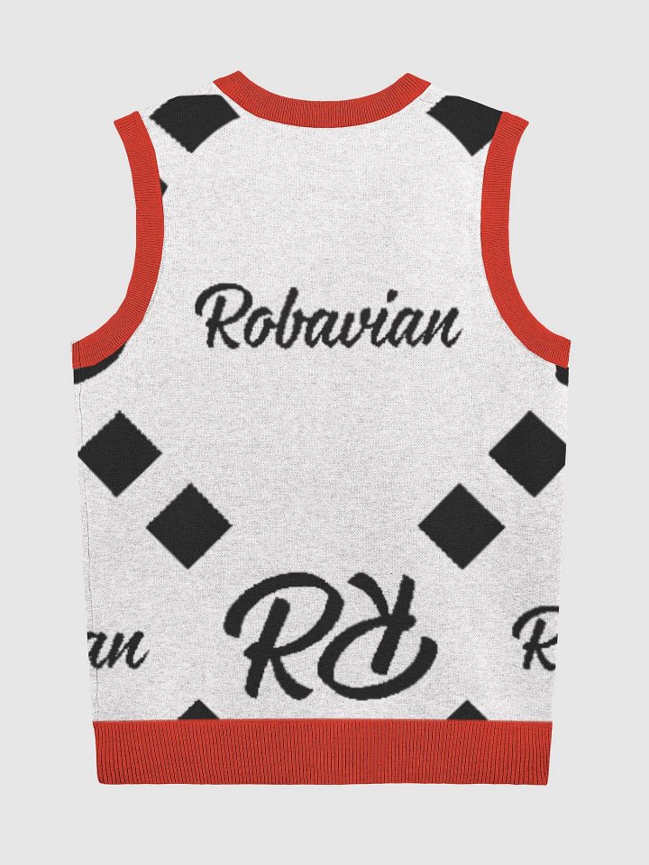 Robavian Black and White Vest product image (7)