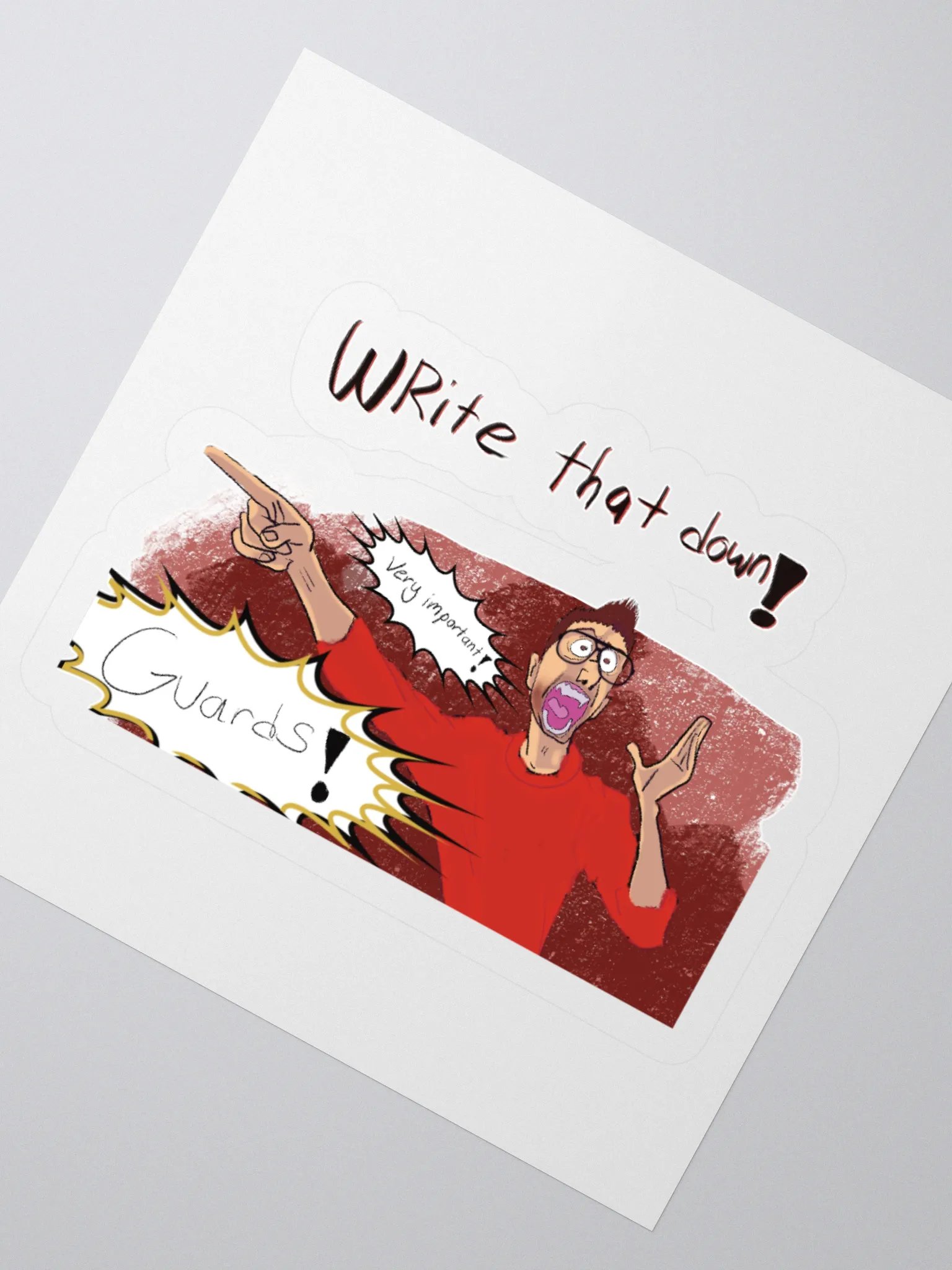 WRITE THAT DOWN | STICKER product image (5)