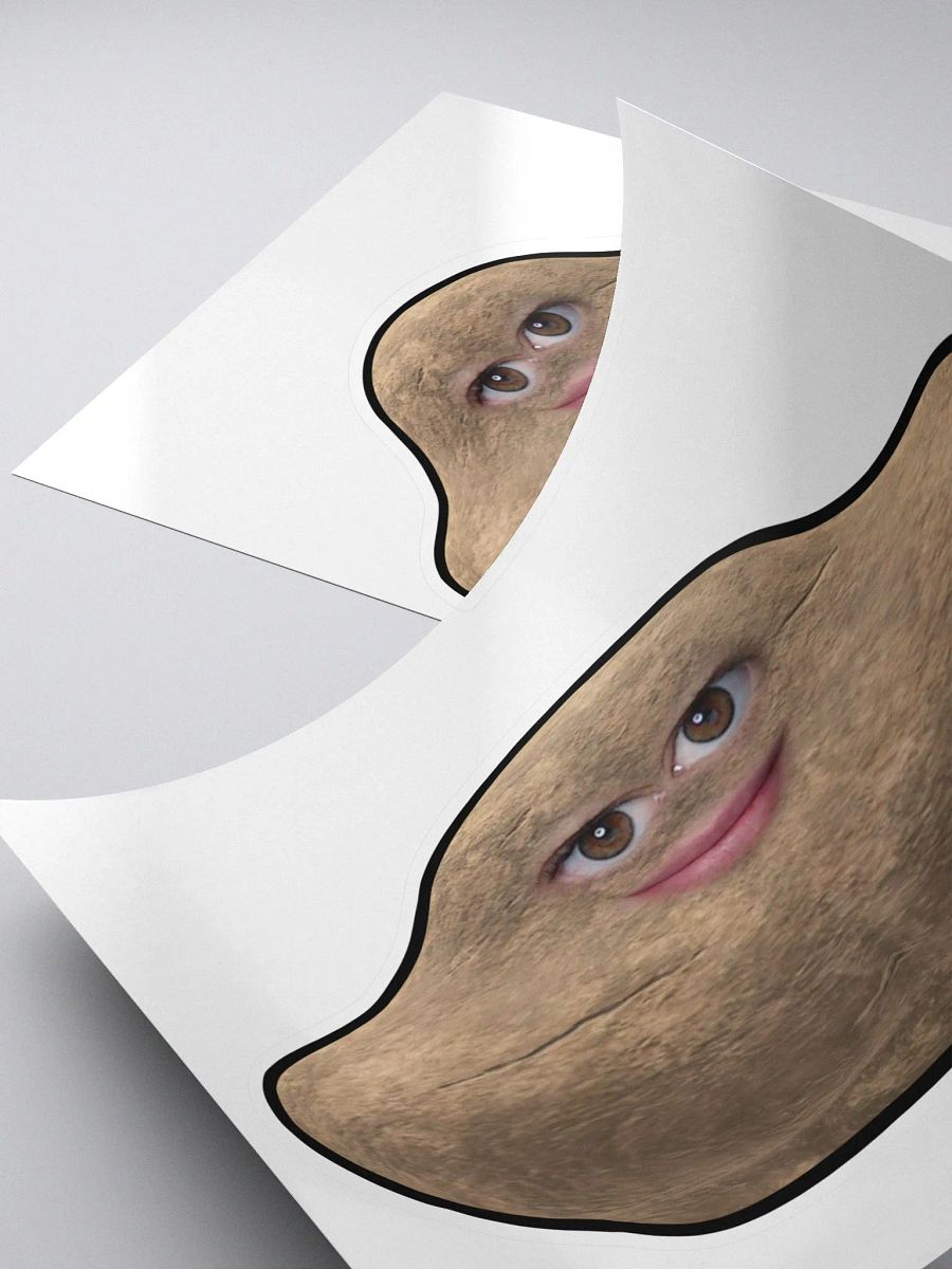 Close Smile Buff Tato Sticker product image (4)