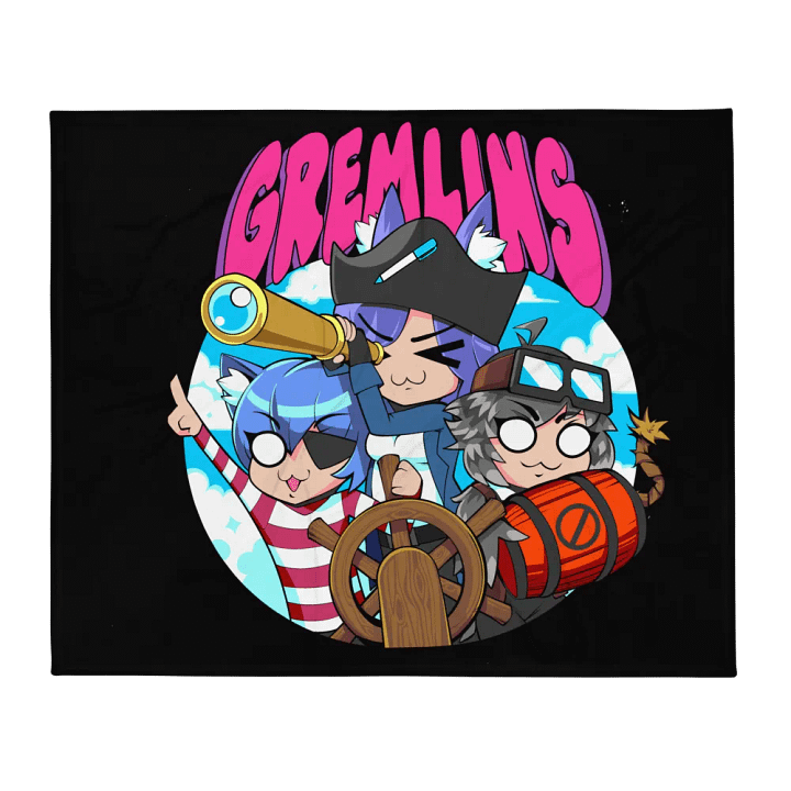 Gremlin Gang Throw Blanket product image (2)