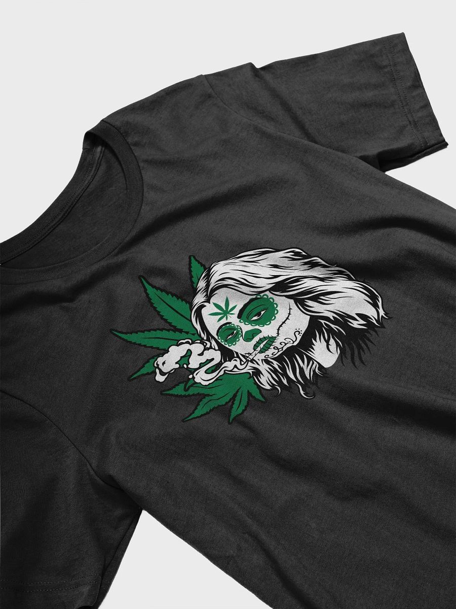 Marijuana Sugar Skull T-Shirt product image (26)