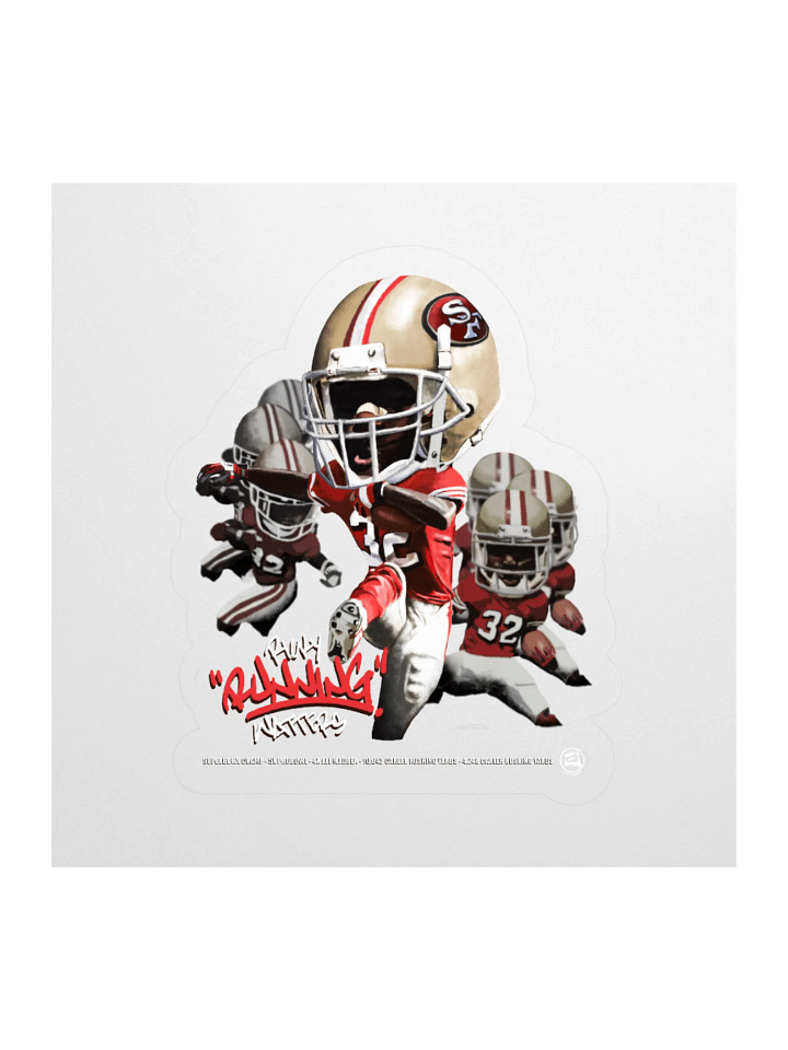Dynamic Ricky "Running" Waters Sticker product image (1)