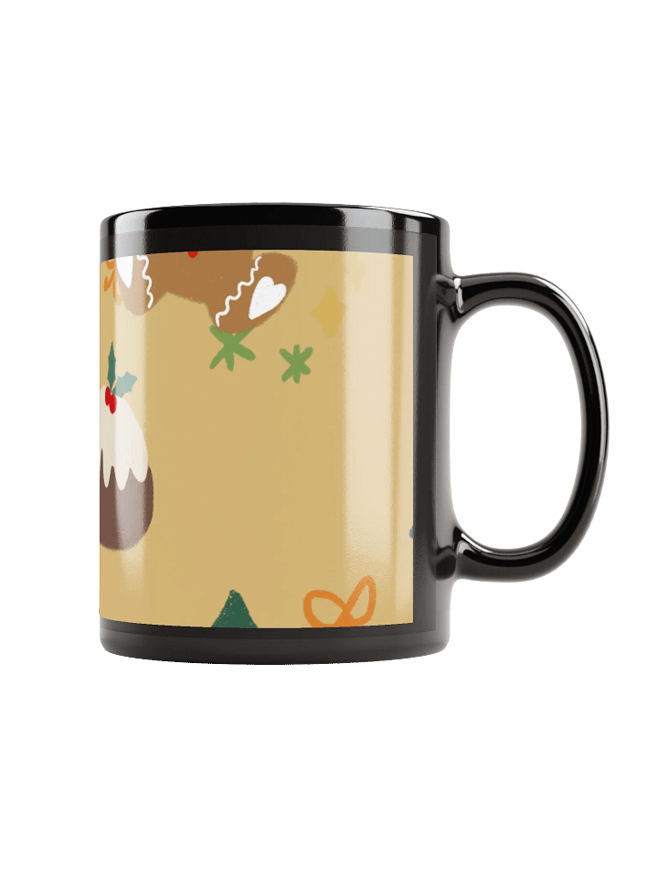 Whimsical Delights Black Glossy Mug product image (2)