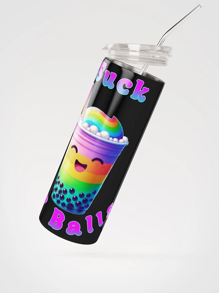 Rainbow Boba Delight Stainless Steel Tumbler product image (4)