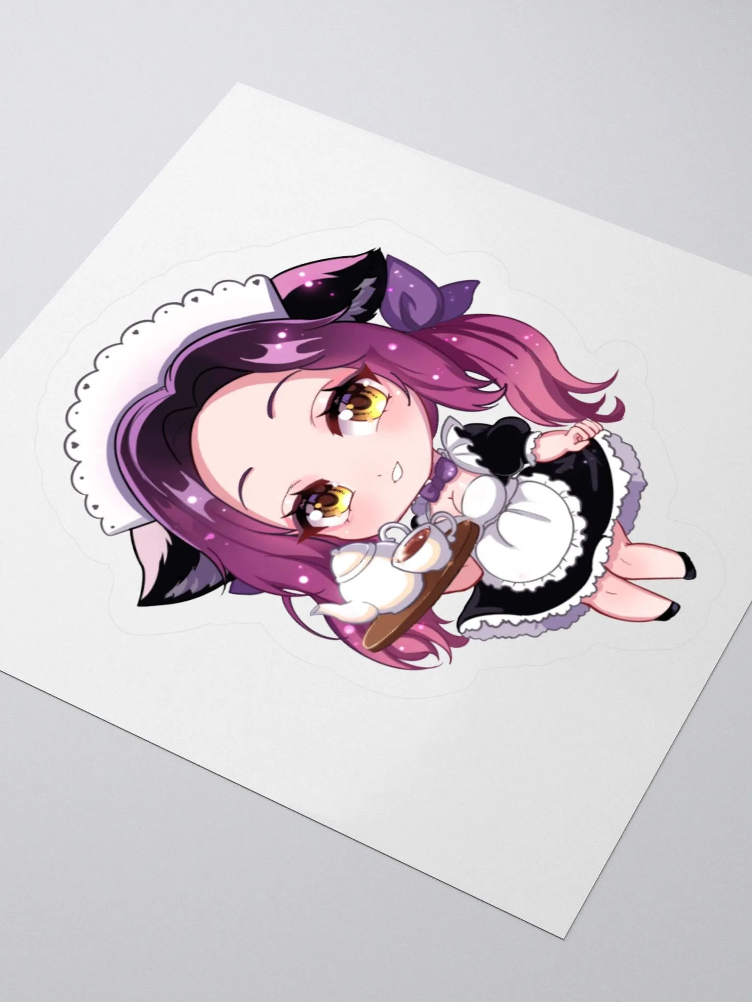 French Maid Monique Sticker product image (7)