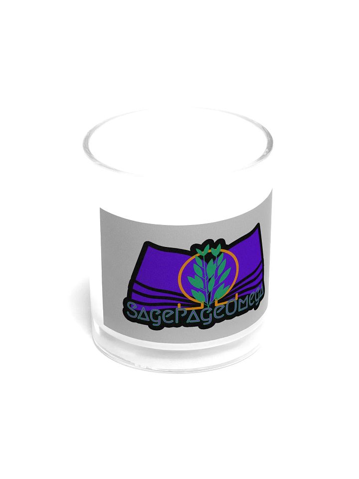 Soy Wax Candle In A Glass Jar - SagePageOmega product image (2)