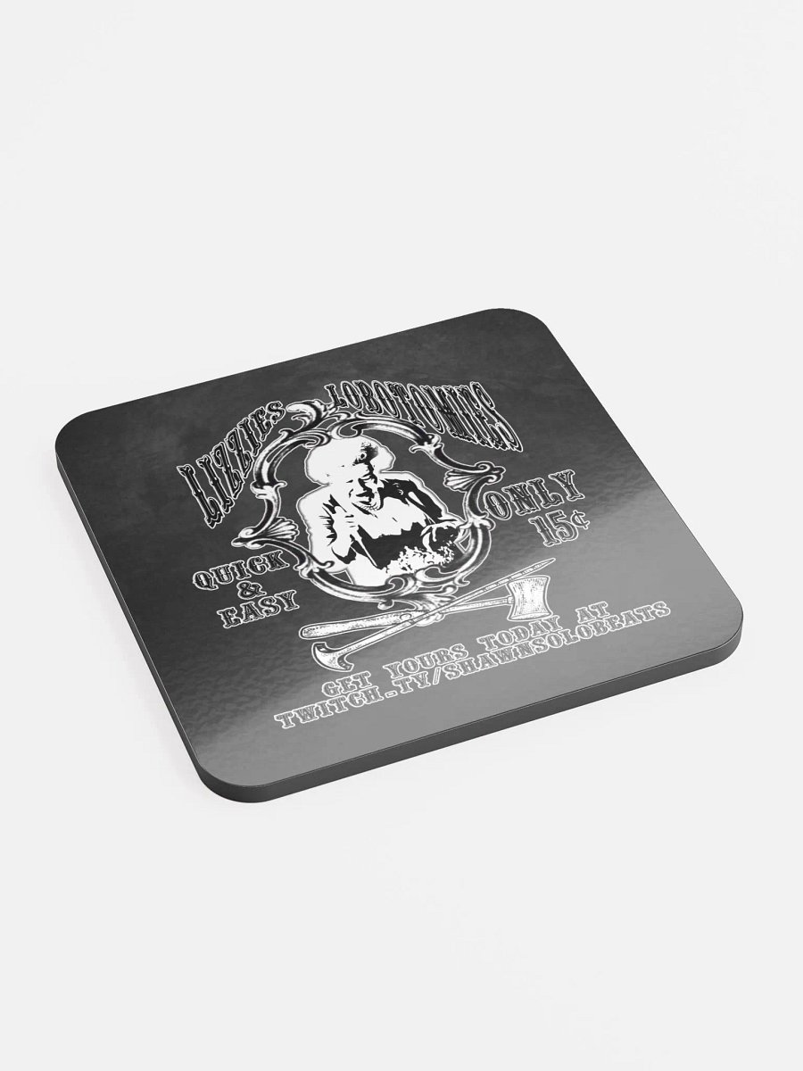 Lizzie's Lobotomies Glossy Coaster product image (2)