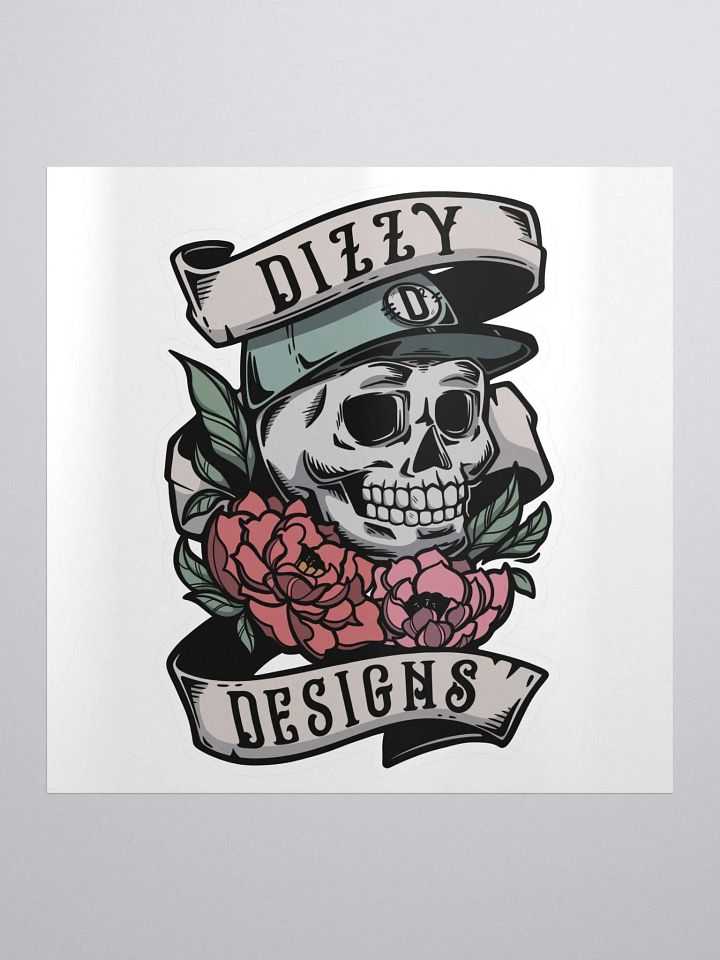 Dizzy Design Colorful Sticker product image (1)