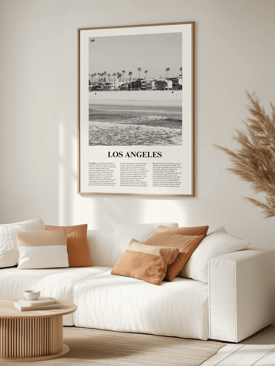 Los Angeles 04 Newspaper Poster product image (3)