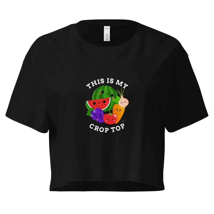 The Punny Plant Crop Top product image (20)