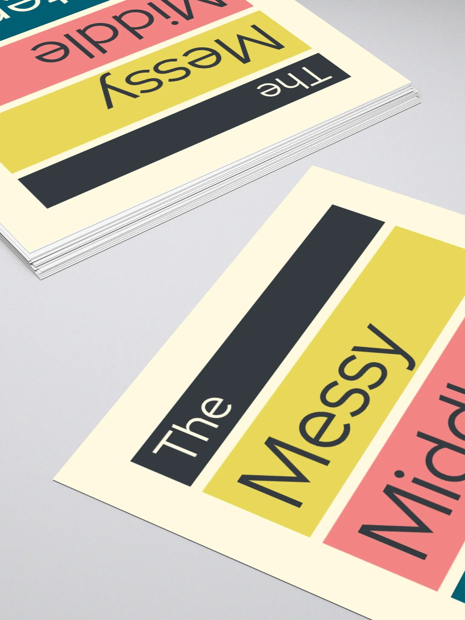 The Messy Middle Matters - Sticker product image (4)