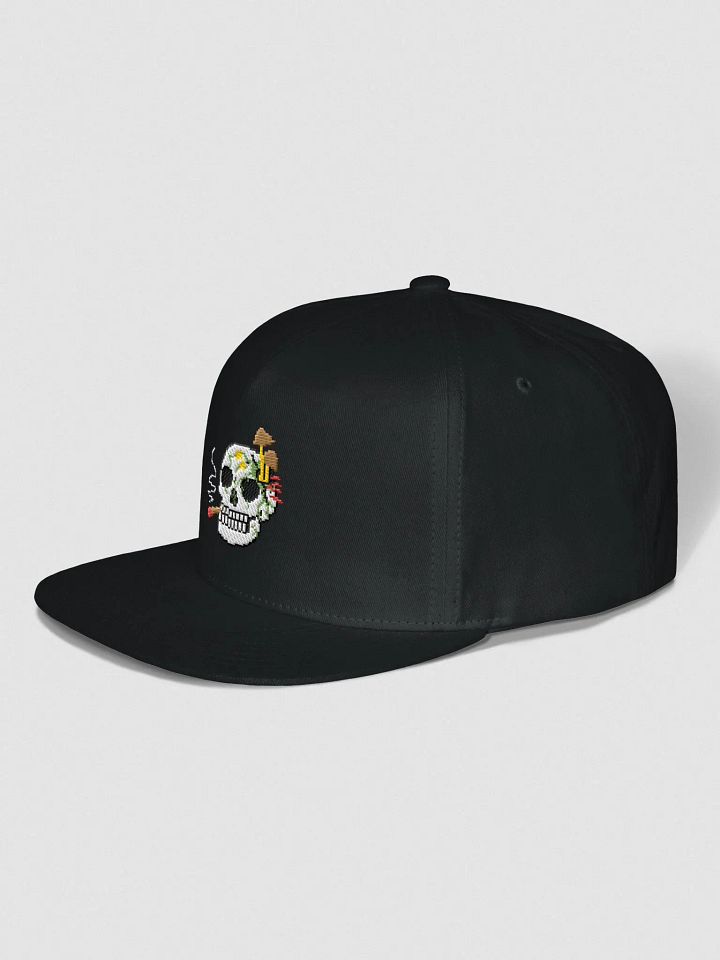 Smoking Skull Snapback product image (6)
