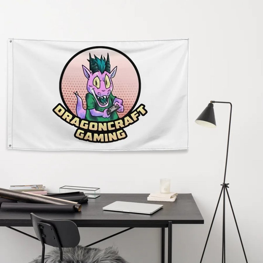 Dragoncraft Gaming Flag product image (9)